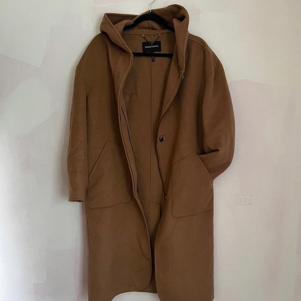 BCBGMAXAZRIA Camel Coat